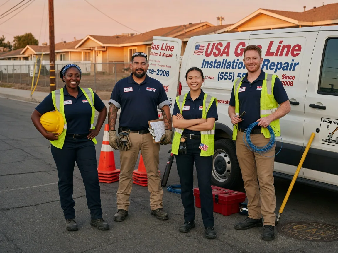 Gas Line Installation company in Brookport, IL